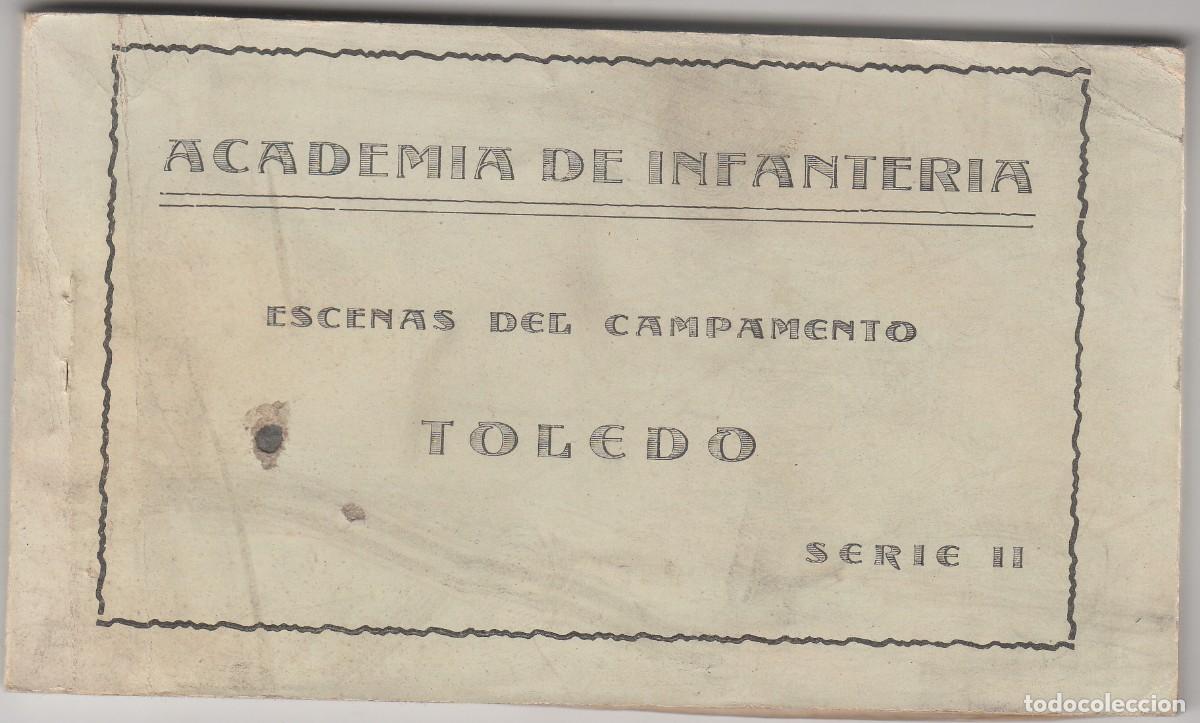 Postales: TACO COMPLETO DE 16 POSTALES ACADEMIA DE INFANTER&Iacute;A -ESCENAS CAMPAMENTO - 1920 -GABINETE FOTOGR&Aacute;FICO