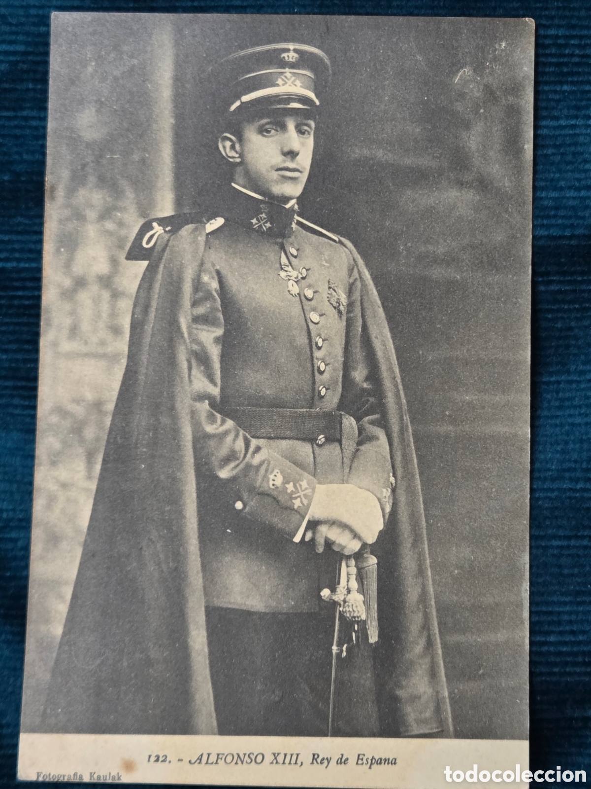 Postales: ALFONSO XIII Rey de Espa&ntilde;a. Foto kaulak. Ed. Galarza S. Sebasti&aacute;n.