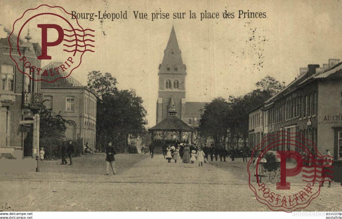 Postais: VUE PRISE SUR LA PLACE DES PRINCES - Camp de BEVERLOO KAMP LEOPOLDSBURG BOURG LEOPOLD WWICOLLECTION