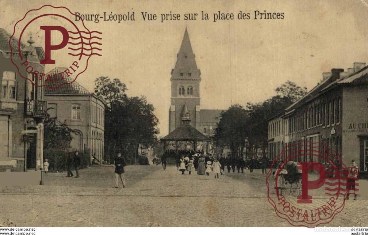 Postais: VUE PRISE SUR LA PLACE DES PRINCES - Camp de BEVERLOO KAMP LEOPOLDSBURG BOURG LEOPOLD WWICOLLECTION