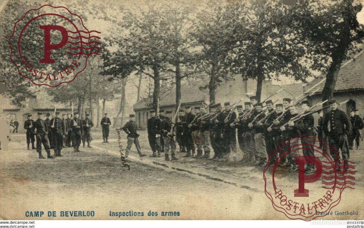 Postales: Inspections des armes - Camp de BEVERLOO KAMP LEOPOLDSBURG BOURG LEOPOLD WWICOLLECTION