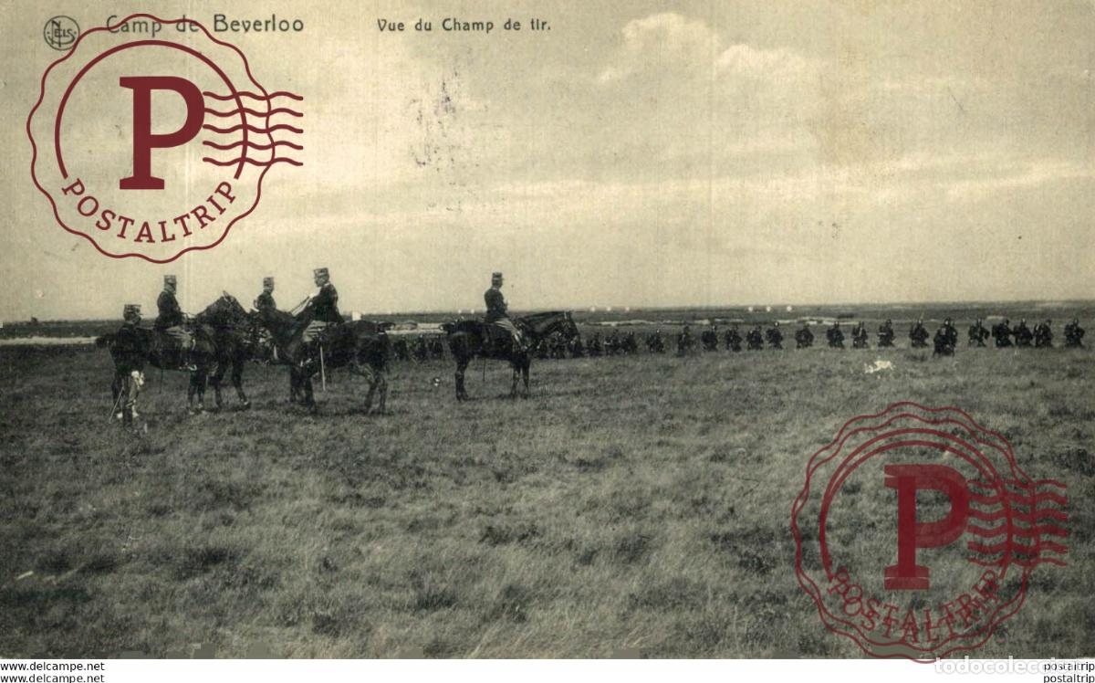 Postales: VUE AU CHAMP DU TIR. Camp de BEVERLOO KAMP LEOPOLDSBURG BOURG LEOPOLD WWICOLLECTION