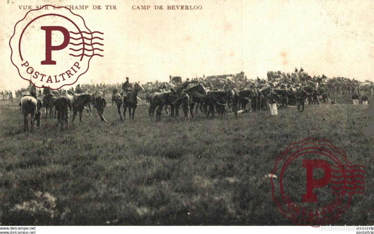 Postales: VUE AU LE CHAMP DE TIR. Camp de BEVERLOO KAMP LEOPOLDSBURG BOURG LEOPOLD WWICOLLECTION