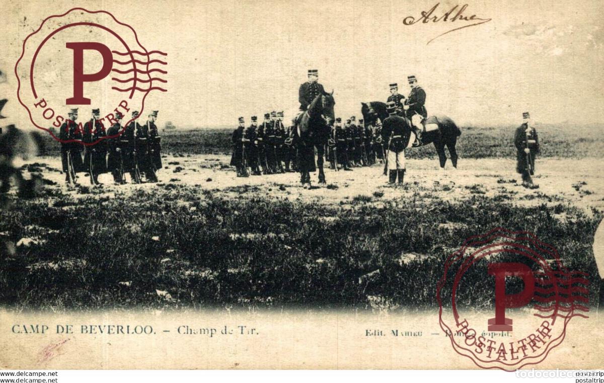 Postales: CHAMP DE TIR. Camp de BEVERLOO KAMP LEOPOLDSBURG BOURG LEOPOLD WWICOLLECTIO