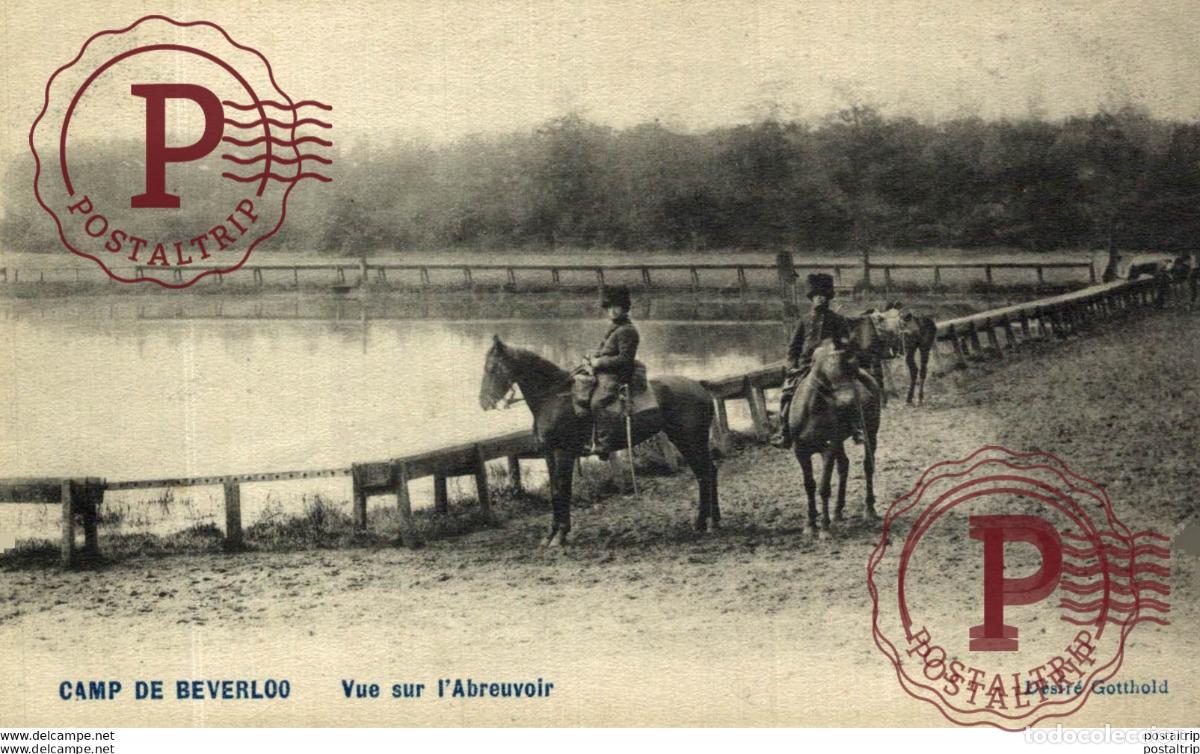 Postales: VUE SUR LABREUVOIR. Camp de BEVERLOO KAMP LEOPOLDSBURG BOURG LEOPOLD WWICOLLECTIO