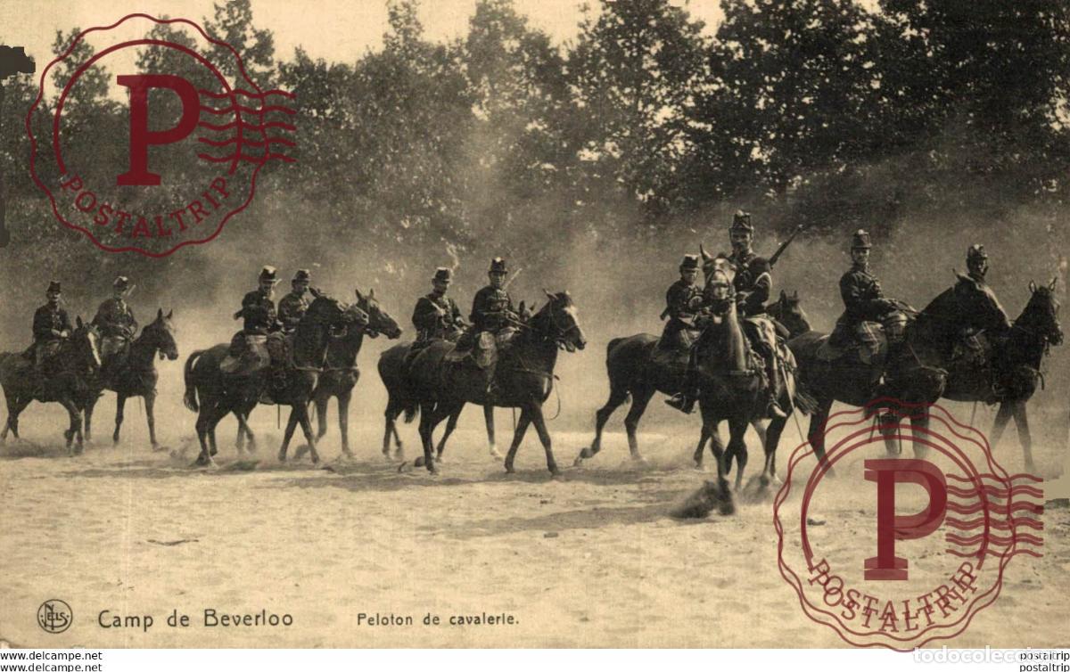 Postales: PELOTON DE CAVALERIE. Camp de BEVERLOO KAMP LEOPOLDSBURG BOURG LEOPOLD WWICOLLECTIO