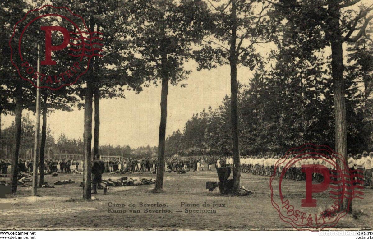 Postales: PLAINE DE JEUX. Camp de BEVERLOO KAMP LEOPOLDSBURG BOURG LEOPOLD WWICOLLECTIO