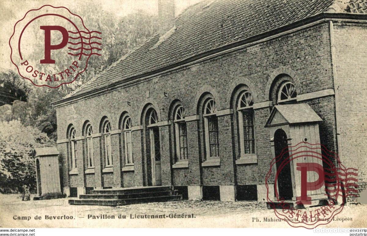 Postales: PAVILLON DU LIEUTENANT G&Eacute;N&Eacute;RAL. Camp de BEVERLOO KAMP LEOPOLDSBURG BOURG LEOPOLD WWICOLLECTIO