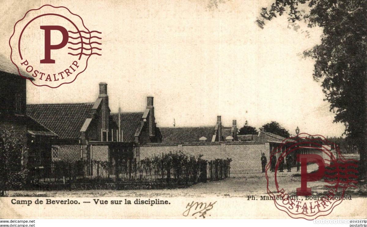 Postcards: VUE SUR LA DISCIPLINE. Camp de BEVERLOO KAMP LEOPOLDSBURG BOURG LEOPOLD WWICOLLECTIO