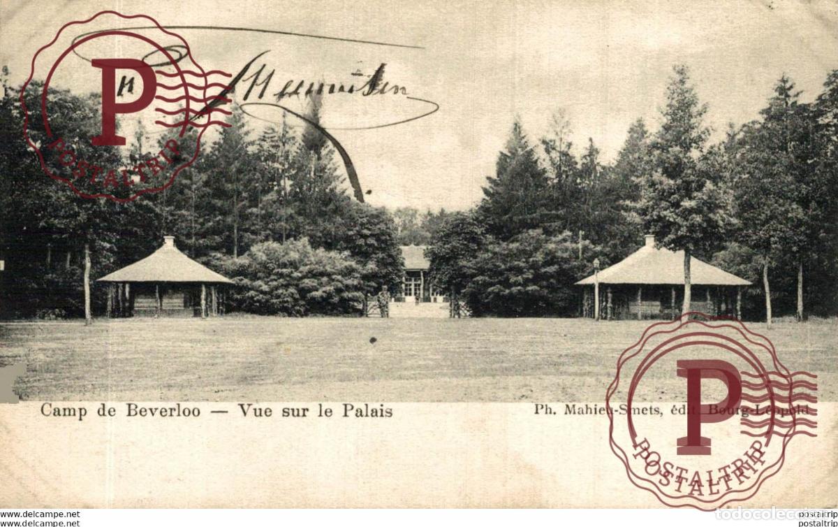 Postcards: VUE SUR LA PALAIS. Camp de BEVERLOO KAMP LEOPOLDSBURG BOURG LEOPOLD WWICOLLECTIO
