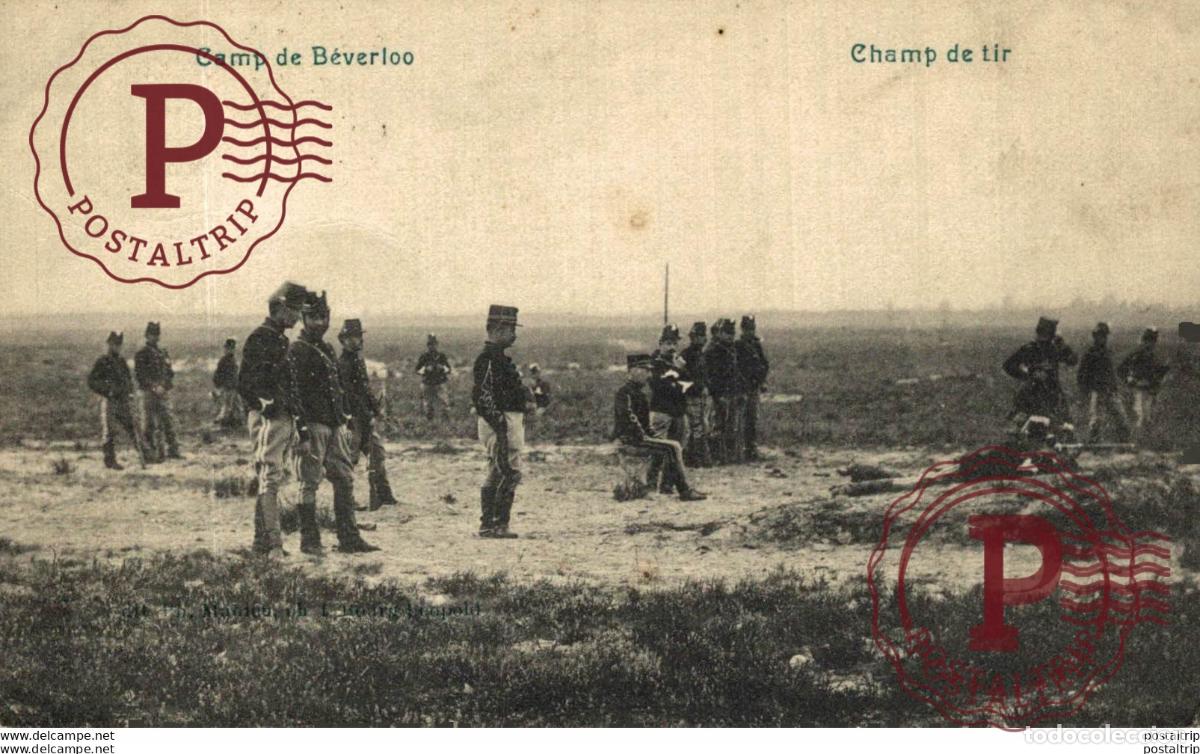 Cartes Postales: CHAMP DE TIR. Camp de BEVERLOO KAMP LEOPOLDSBURG BOURG LEOPOLD WWICOLLECTIO