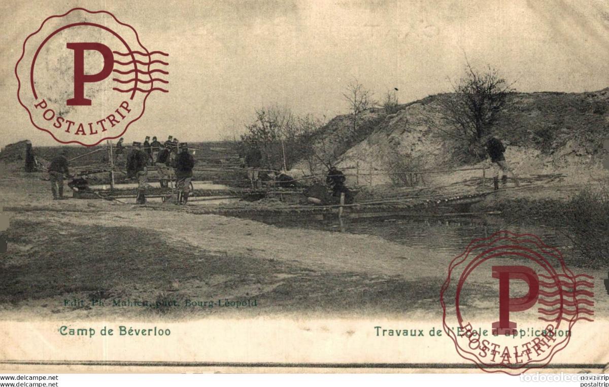 Cartes Postales: TRAVAUX DE LECOLE DAPPLICATION. Camp de BEVERLOO KAMP LEOPOLDSBURG BOURG LEOPOLD WWICOLLECTIO