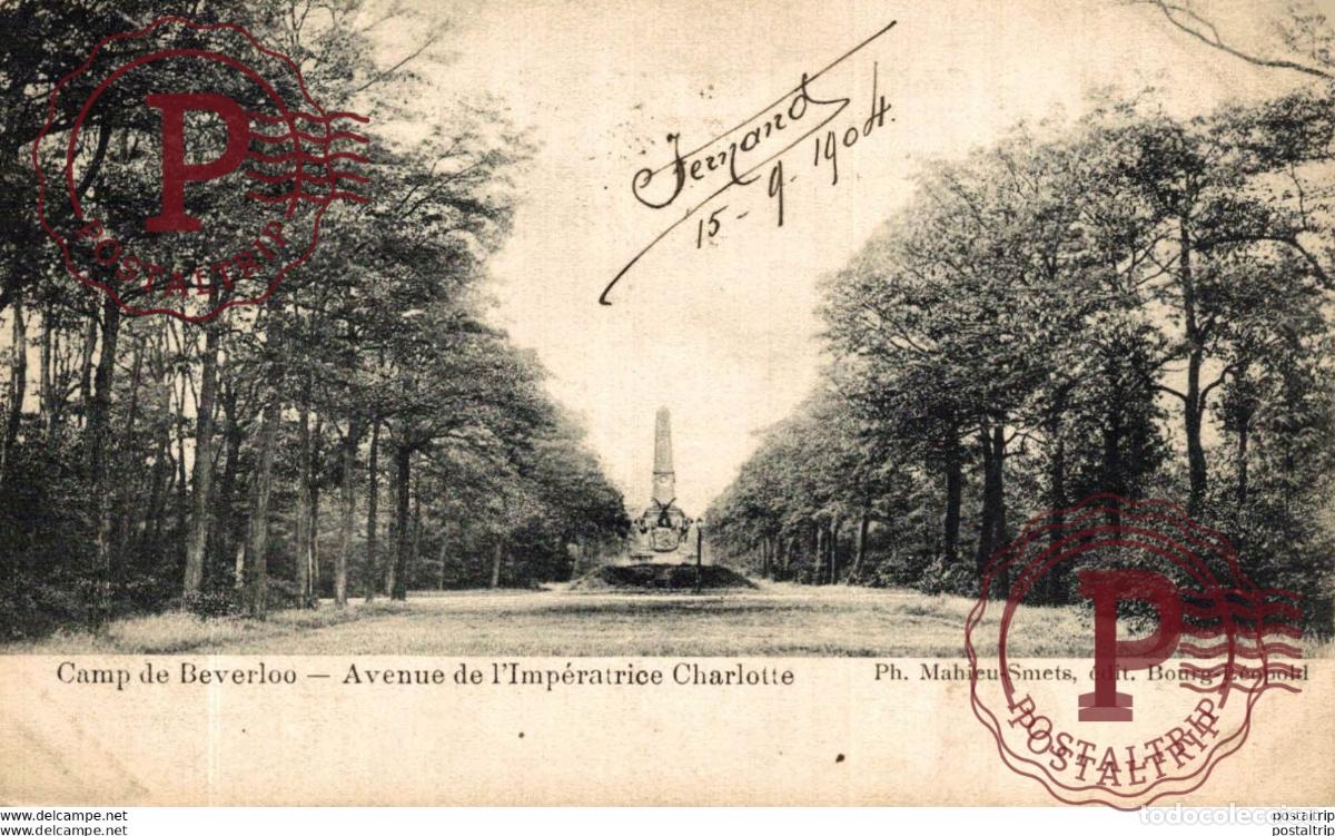 Postales: AVENUE DE LIMP&Eacute;RATRICE CHARLOTTE. Camp de BEVERLOO KAMP LEOPOLDSBURG BOURG LEOPOLD WWICOLLECTIO