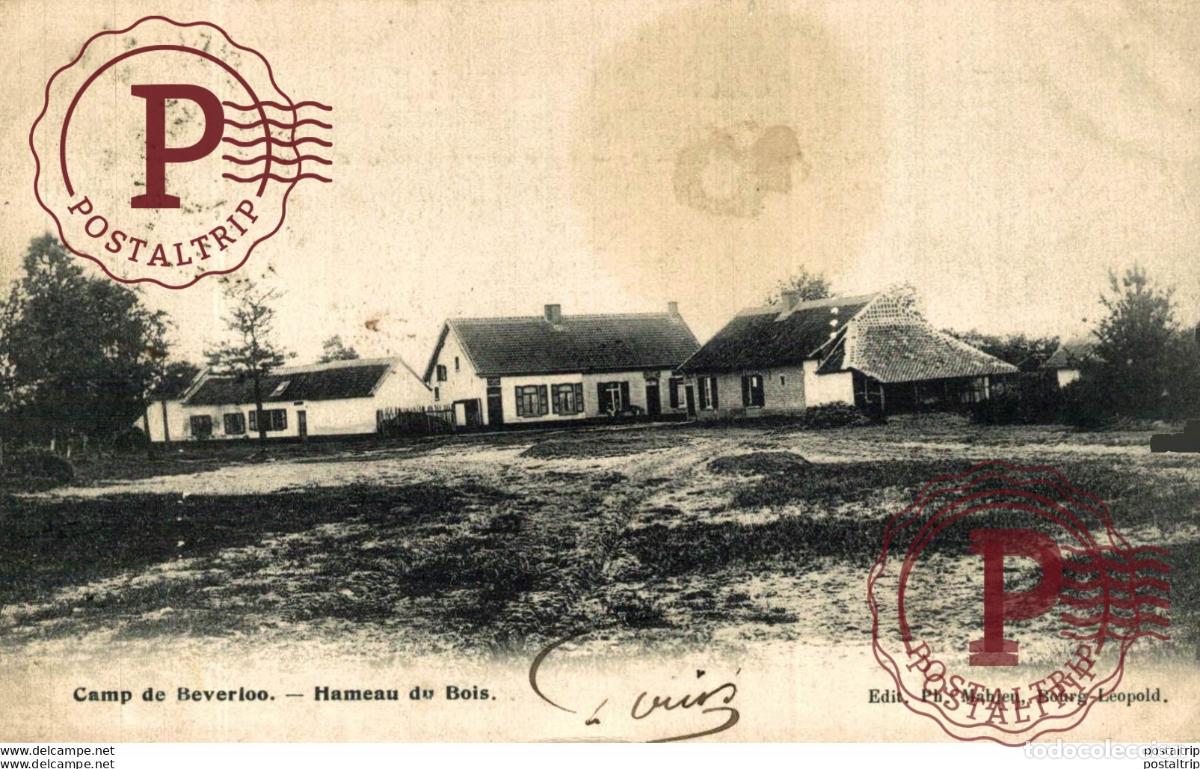 Postales: HAMEAU DU BOIS. Camp de BEVERLOO KAMP LEOPOLDSBURG BOURG LEOPOLD WWICOLLECTIO
