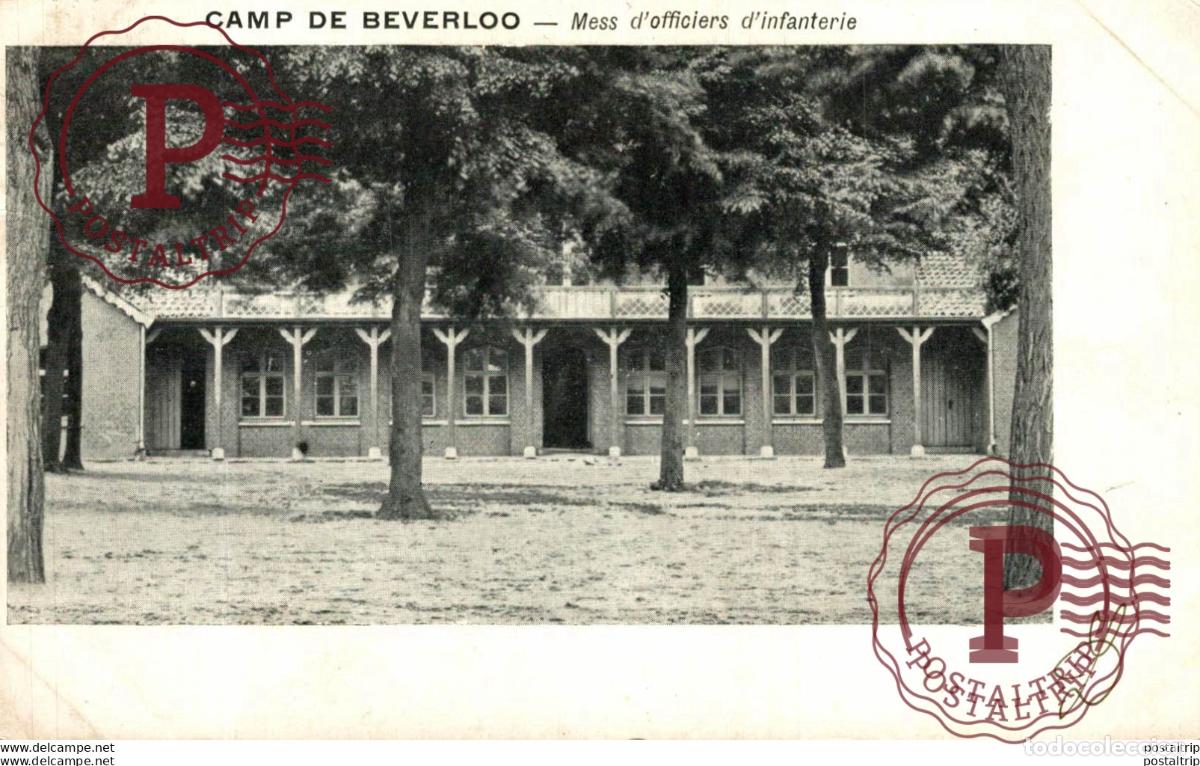 Postcards: MESS DOFFICIERS DINFANTERIE. Camp de BEVERLOO KAMP LEOPOLDSBURG BOURG LEOPOLD WWICOLLECTIO