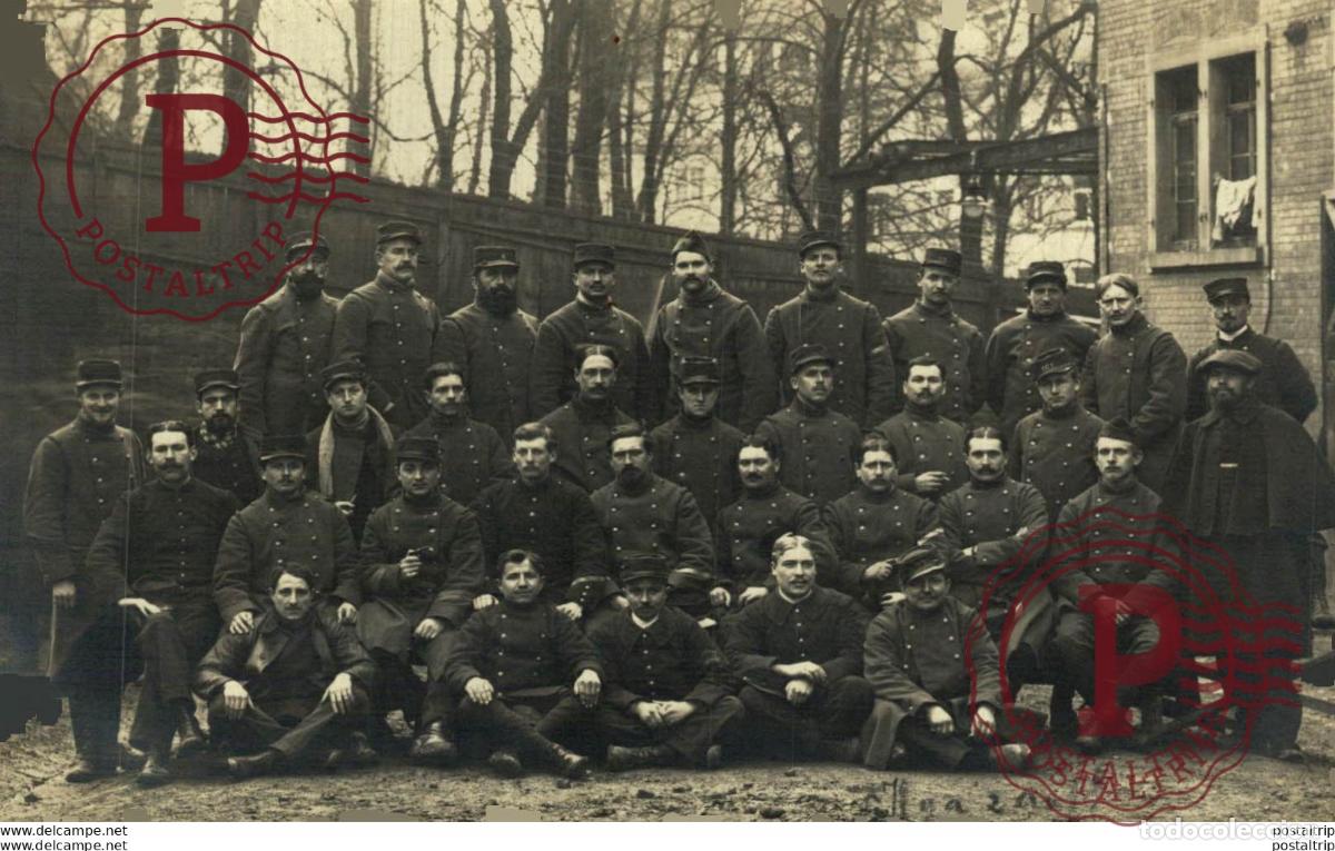 Postales: CARTE PHOTO Gepr&uuml;ft Kriegsgefangenenlager STUTTGART Prisonniers de Guerre MARCEL KUPFERLE ALFRED HI