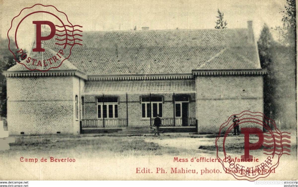Postales: MESS DOFFICIERS DINFANTERIE. Camp de BEVERLOO KAMP LEOPOLDSBURG BOURG LEOPOLD WWICOLLECTION