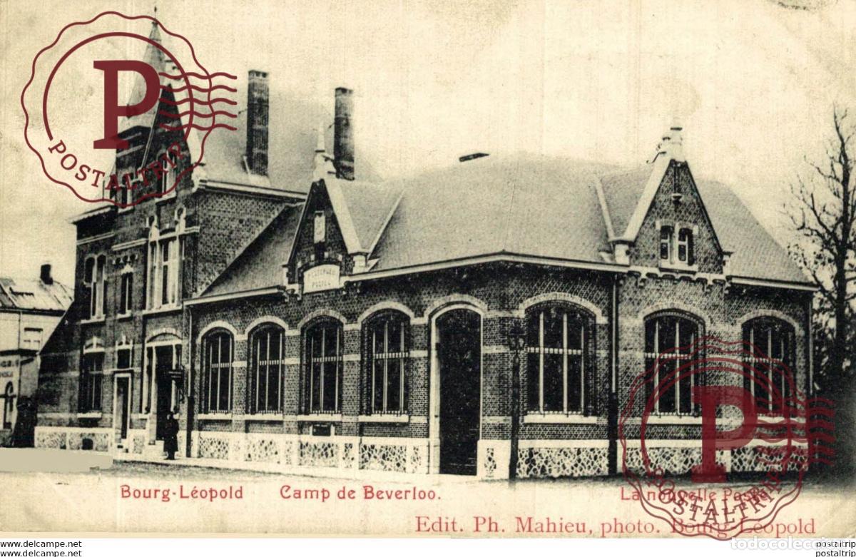Postales: LA NOUVELLE POSTE. Camp de BEVERLOO KAMP LEOPOLDSBURG BOURG LEOPOLD WWICOLLECTION