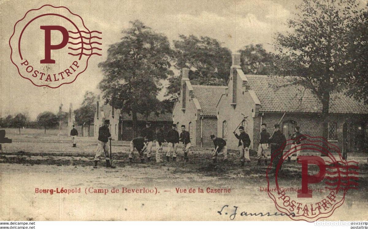 Postales: VUE DE LA CASERNE. Camp de BEVERLOO KAMP LEOPOLDSBURG BOURG LEOPOLD WWICOLLECTION