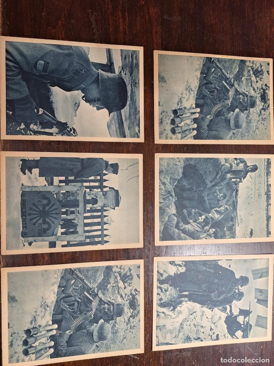 Postales: Lote de 10 tarjetas postales Divisi&oacute;n Azul