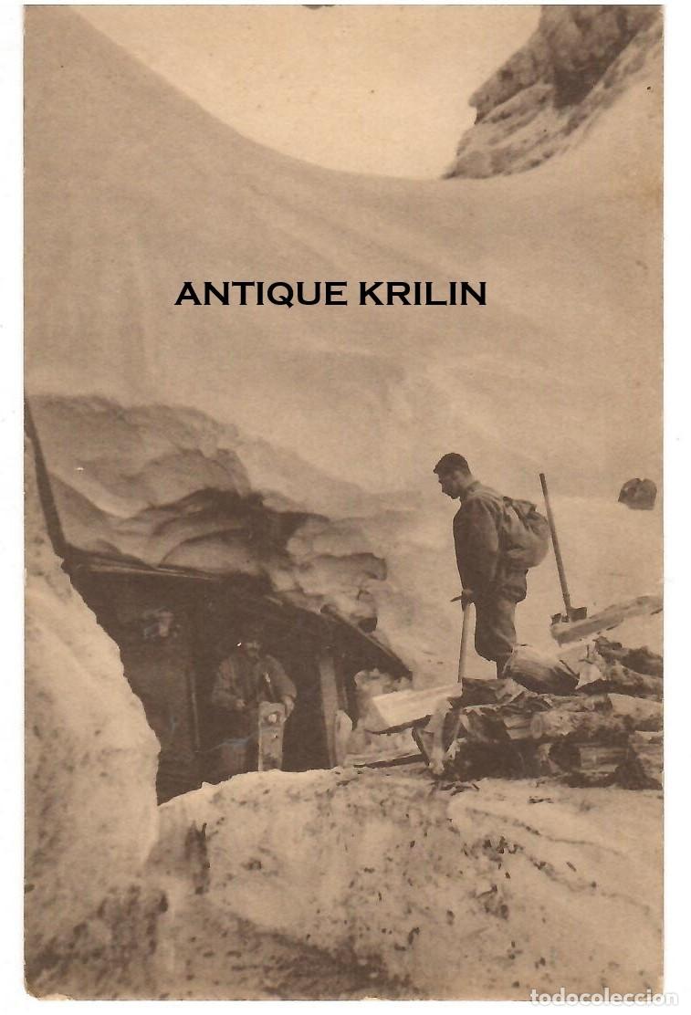 Postales: EJERCITO AUSTRO-HUNGARO / COCINA CAMPA&Ntilde;A ALPES DEL TIROL / SIN FRANQUEAR