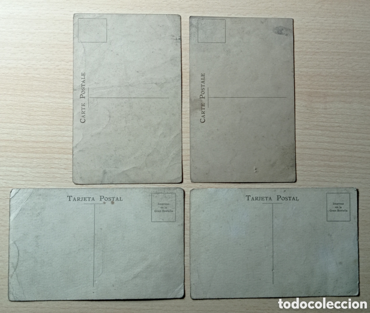Postales: EJ&Eacute;RCITO BRIT&Aacute;NICO, 4 POSTALES - Foto 2