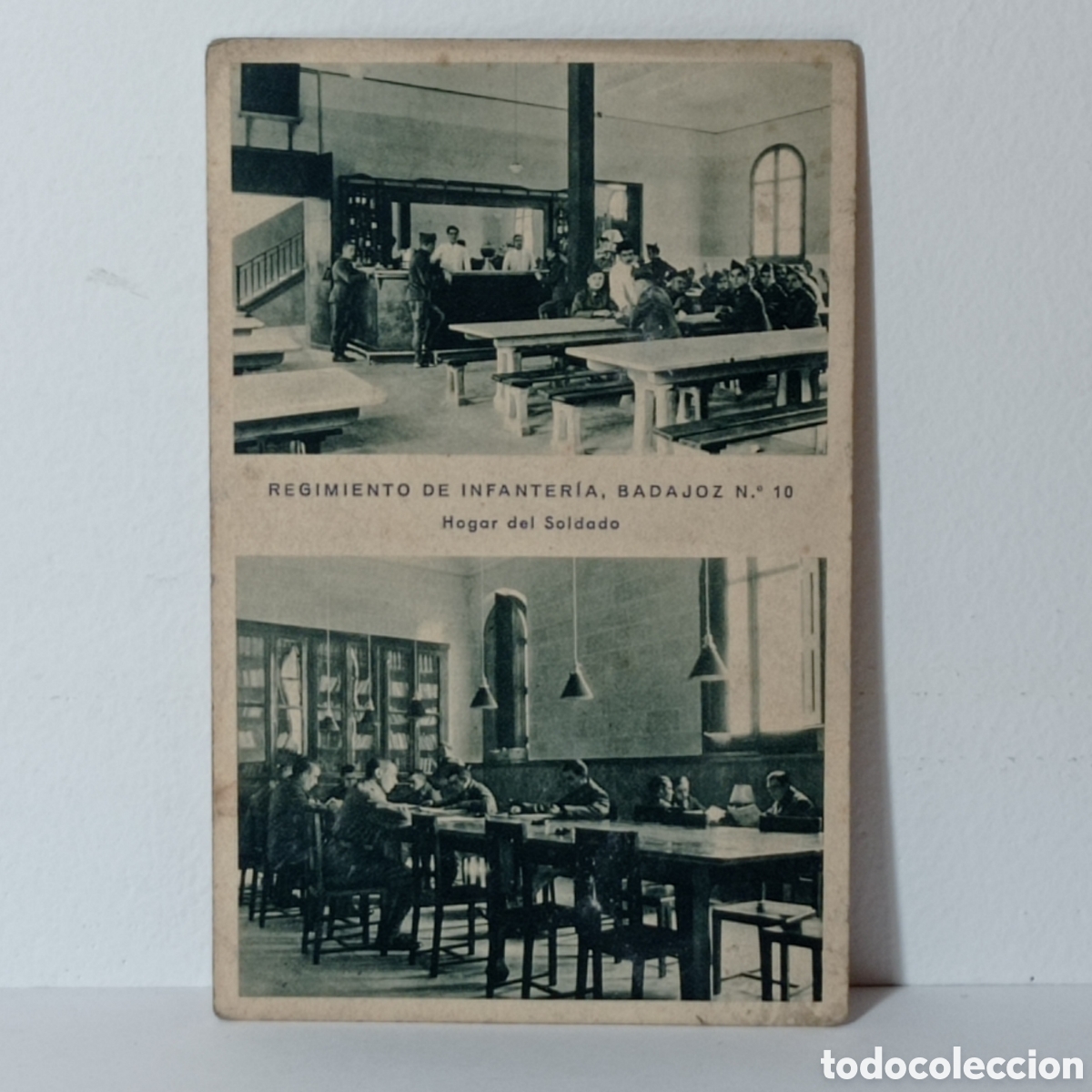 Postales: REGIMIENTO DE INFANTER&Iacute;A, BADAJOZ N.10 HOGAR DEL SOLDADO