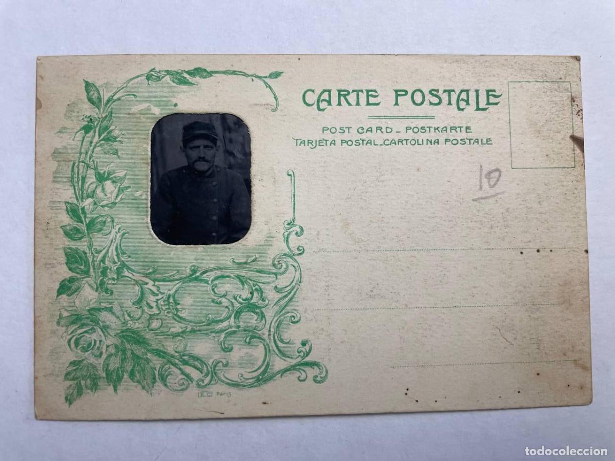 Postales: France Paris &Icirc;le de Portrait Homme Uniforme Art Real Photo Unposted *YAG571