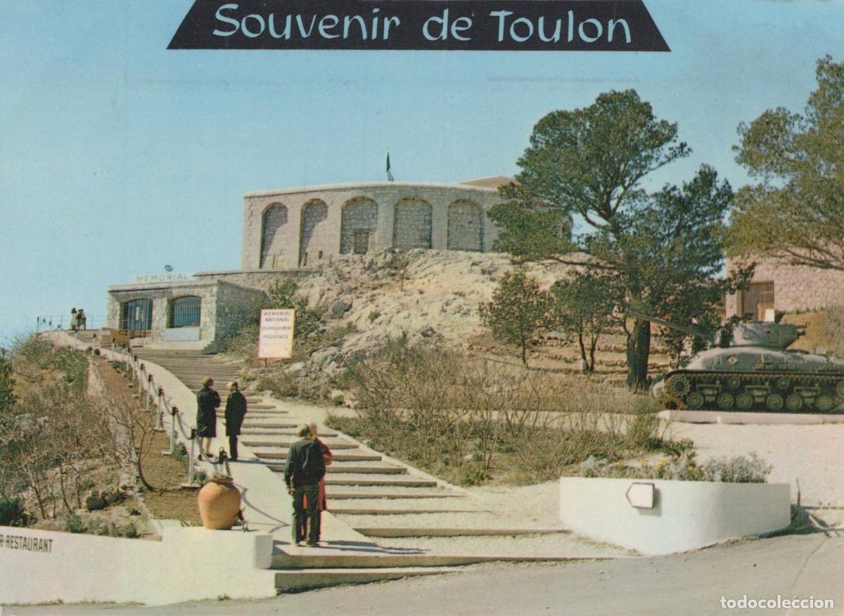 Postales: Topics Automotive France Toulon Mont Faron M&eacute;morial du D&eacute;barquement Char *YAH810