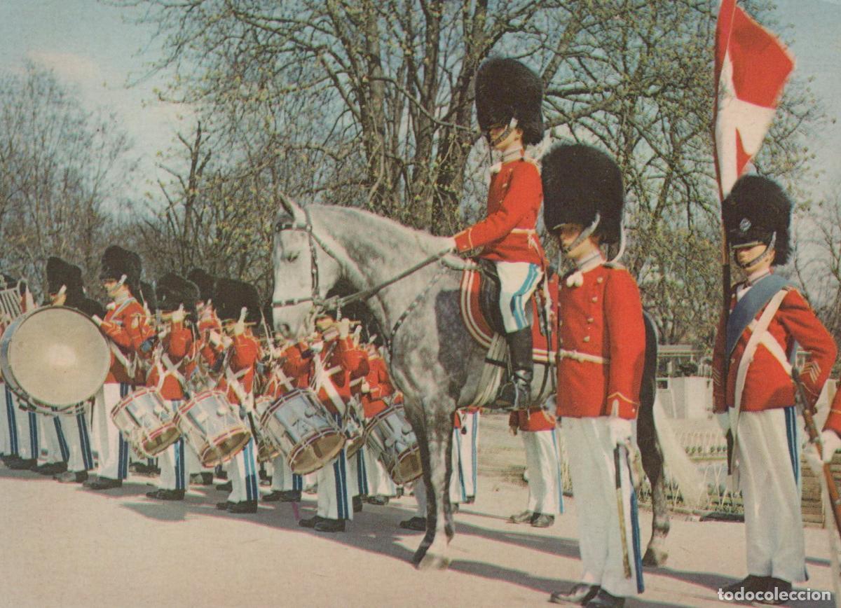 Postales: Denmark Copenhagen The Tivoli Guard Royal Life Guards On Parade Unposted *YAM465