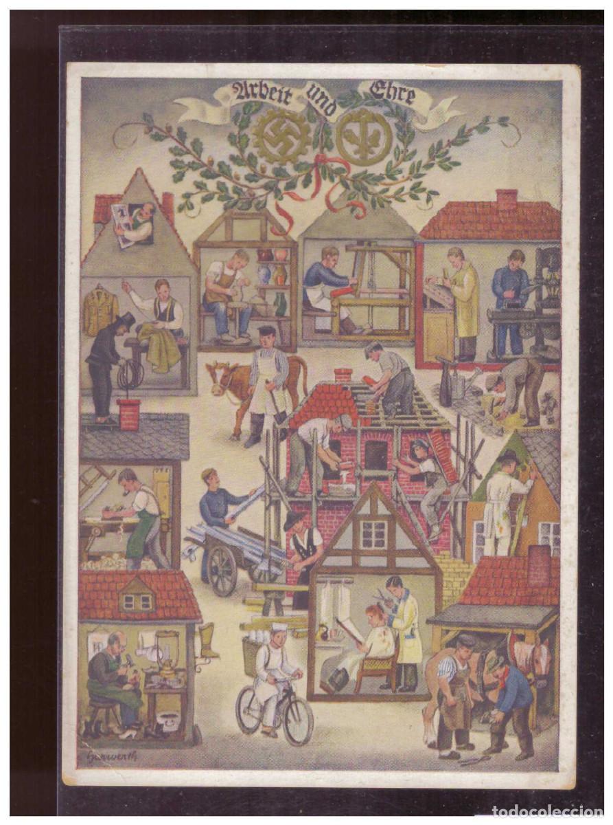 Postales: Dt.- Reich (sp00004) Propagandakarte Reichshandwerkertag 1936, Offizielle Postkarte, ungebraucht