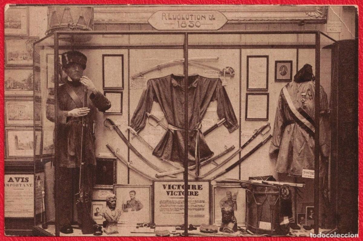 Postales: B&eacute;lgica Belgium Revoluci&oacute;n Revolution 1830 - Charles Rogier, Voluntario Luxemburgu&eacute;s - Postcard