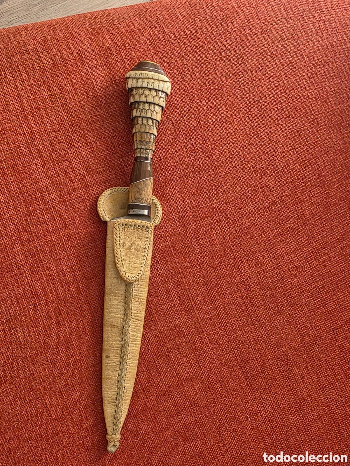 Postales: Pieza de Alta Colecci&oacute;n: Cuchillo Criollo Verijero BELLVER (Tandil) - Espectacular Cabo Artesanal en