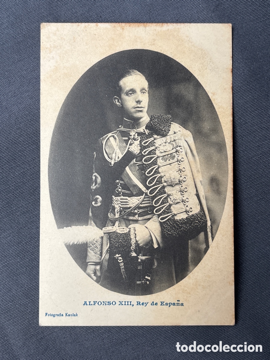 Postales: Alfonso XIII, REY DE ESPA&Ntilde;A, Fotograf&iacute;a Kaulak, Circa 1920
