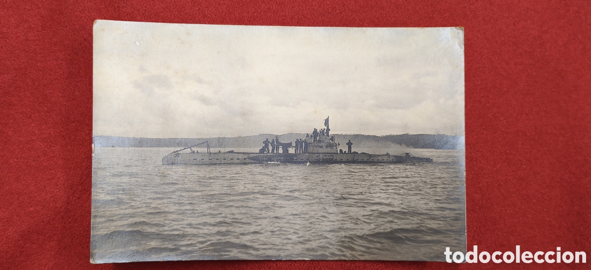 Postales: Postal Antigua Submarino Armada Espa&ntilde;ola - Clase A (Tipo Laurenti)- Nueva Sin Circular- &Eacute;pc Alfonso