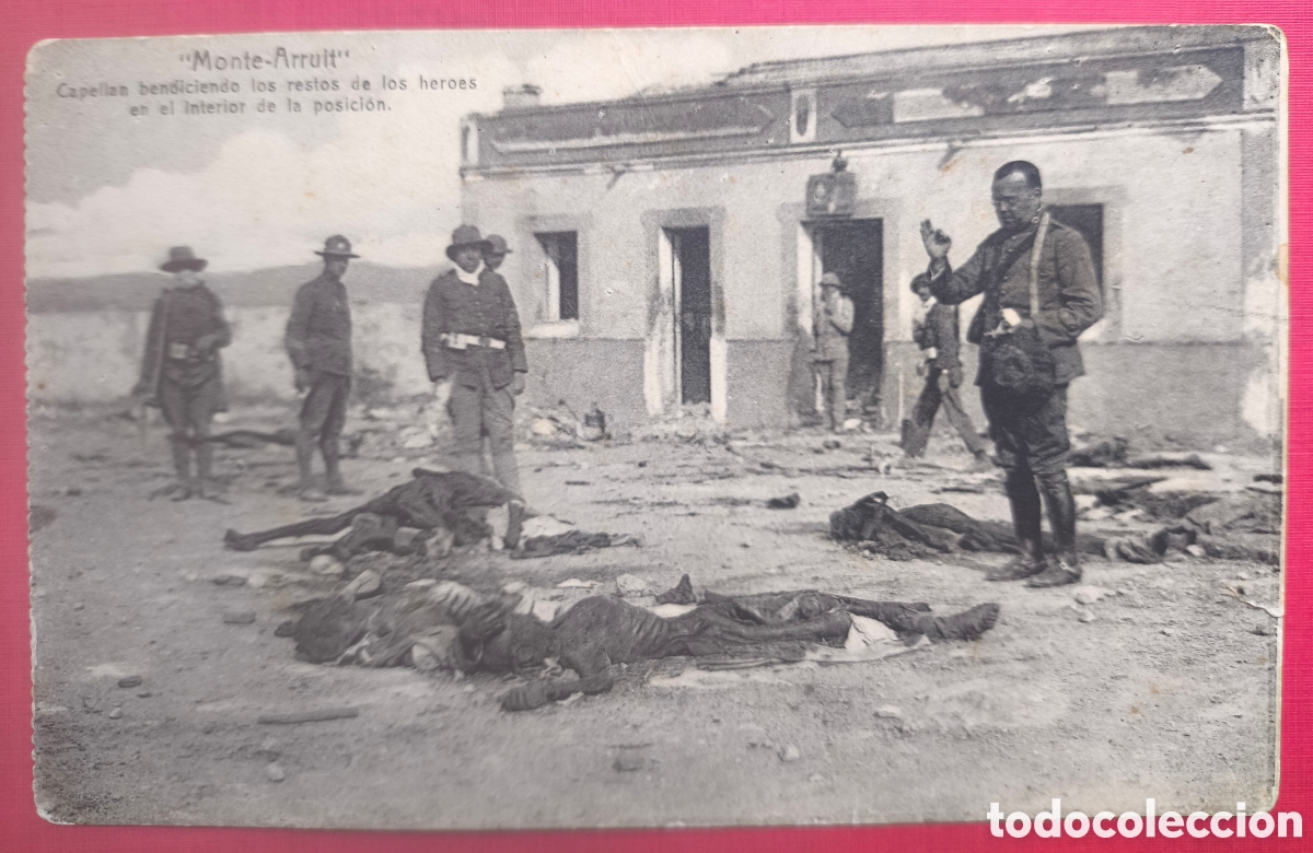 Postales: MONTE ARRUIT GUERRA RIF POSTAL FOTOTIPIA 1921