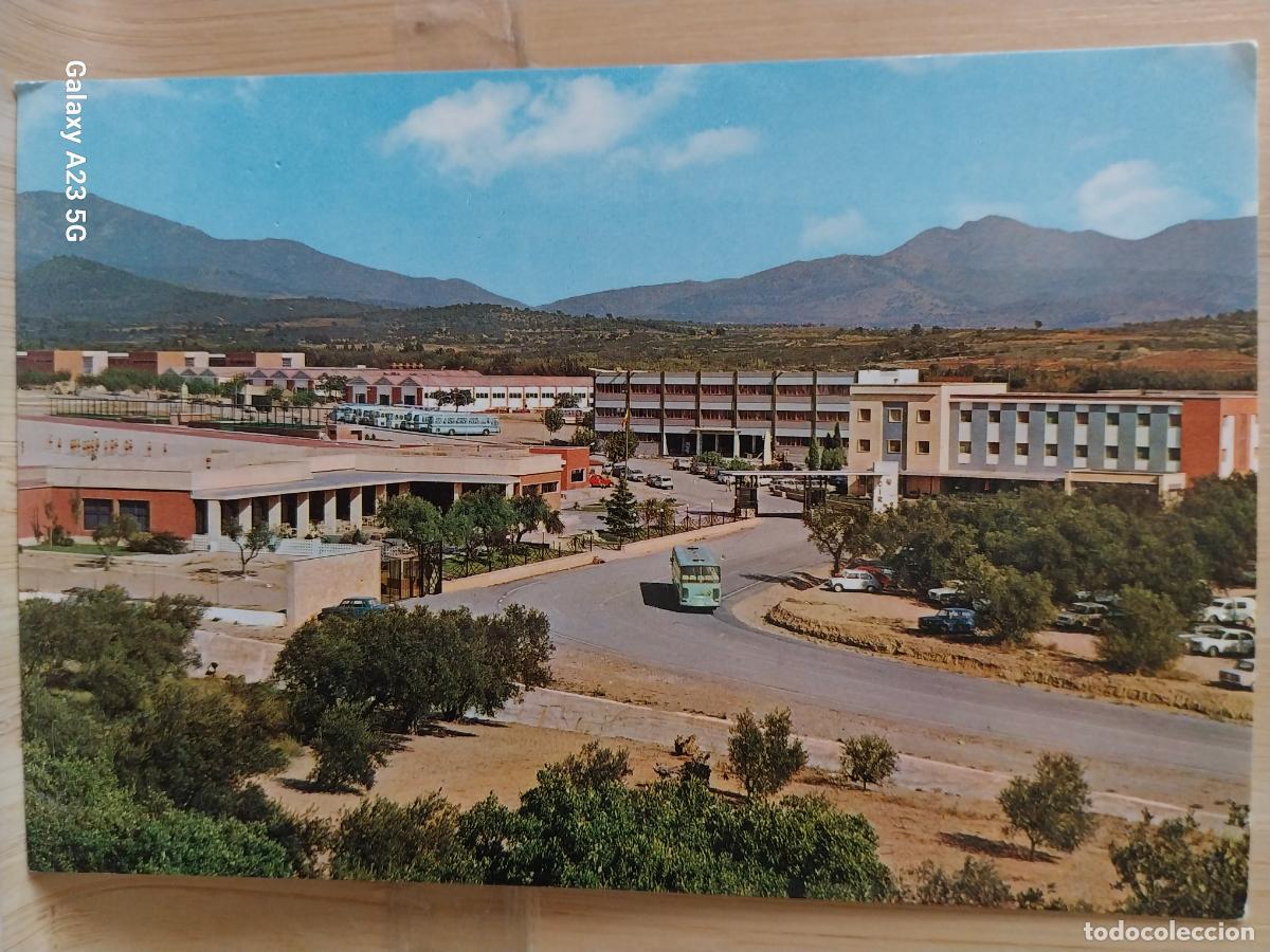 Postales: CAMPAMENTO SAN CLEMENTE SASEBAS ED CARRERA ESCRITA A&Ntilde;O 1979 AUTOBUSES