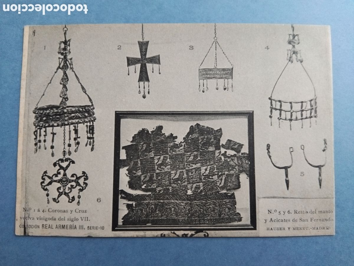 Postales: Postal Colecci&oacute;n Real Armer&iacute;a