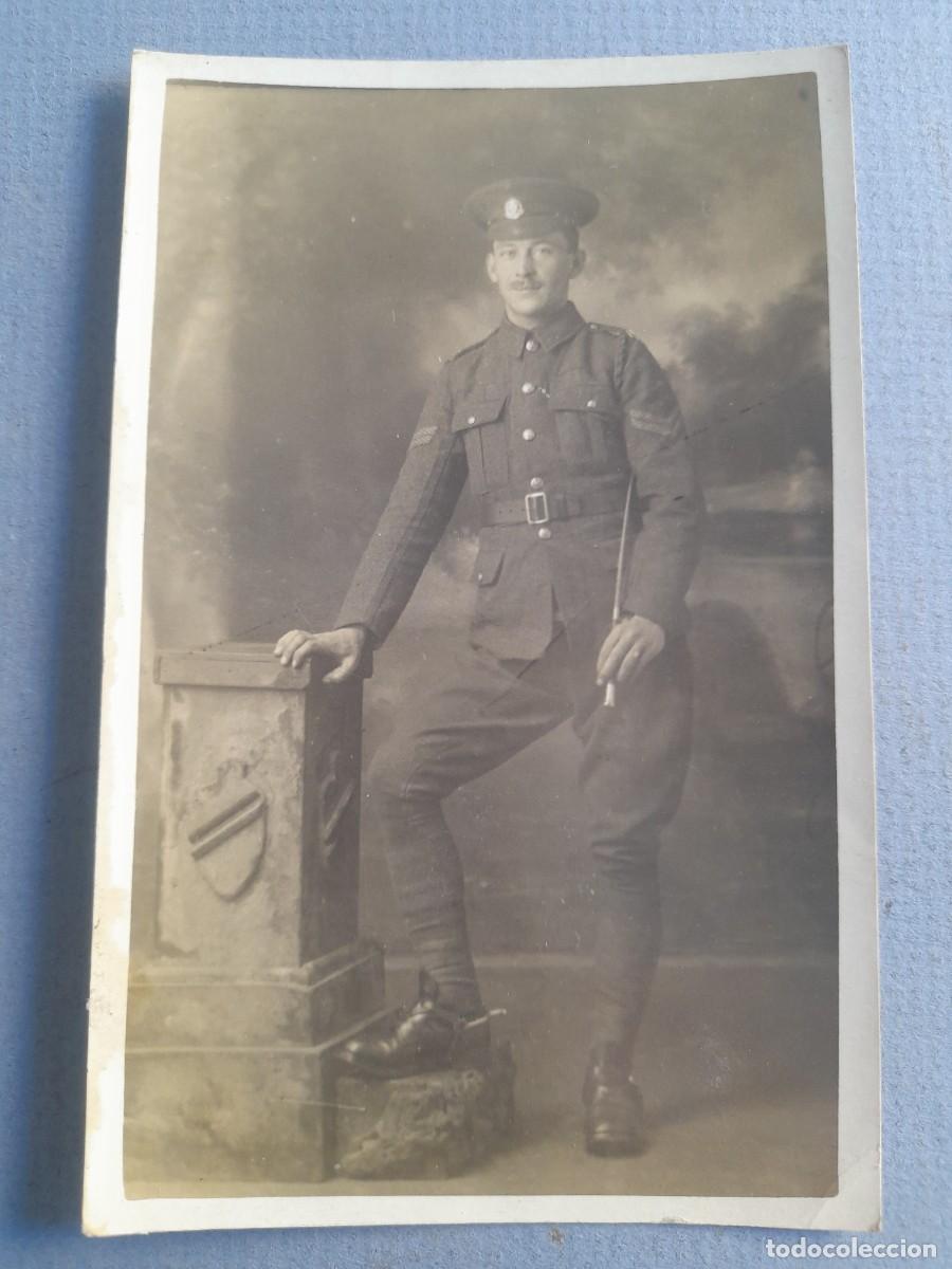 Postales: Postal de militar probablemente primera guerra mundial 1914-1918