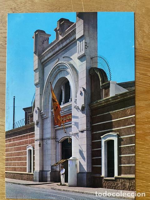 Postales: MILITAR. CARTAGENA. PUERTA DEL CUARTEL DE INSTRUCCION DE MARINERIA. CIRCULADA 1969