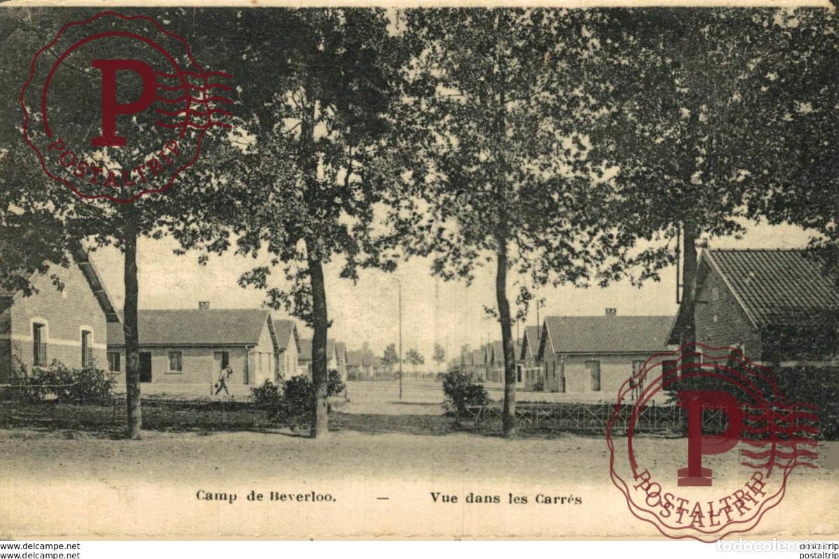 Postales: VUE DANS LES CARR&Eacute;S - Camp de BEVERLOO KAMP LEOPOLDSBURG BOURG LEOPOLD WWICOLLECTION