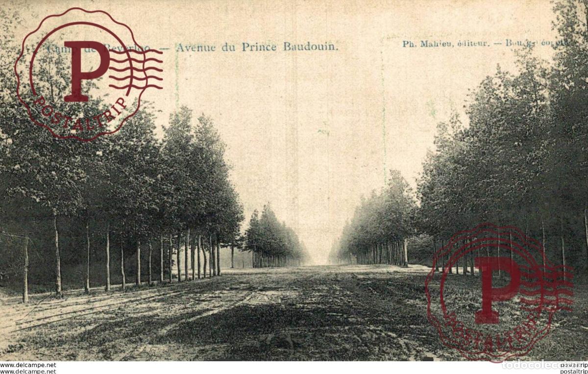 Postales: AVENUE DU PRINCE BAUDOUIN- Camp de BEVERLOO KAMP LEOPOLDSBURG BOURG LEOPOLD WWICOLLECTION