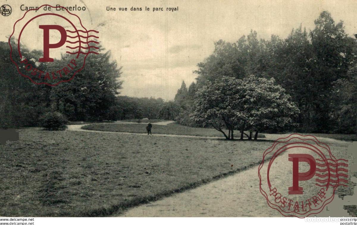 Postales: UNE VUE DANS LE PARC ROYAL - Camp de BEVERLOO KAMP LEOPOLDSBURG BOURG LEOPOLD WWICOLLECTION