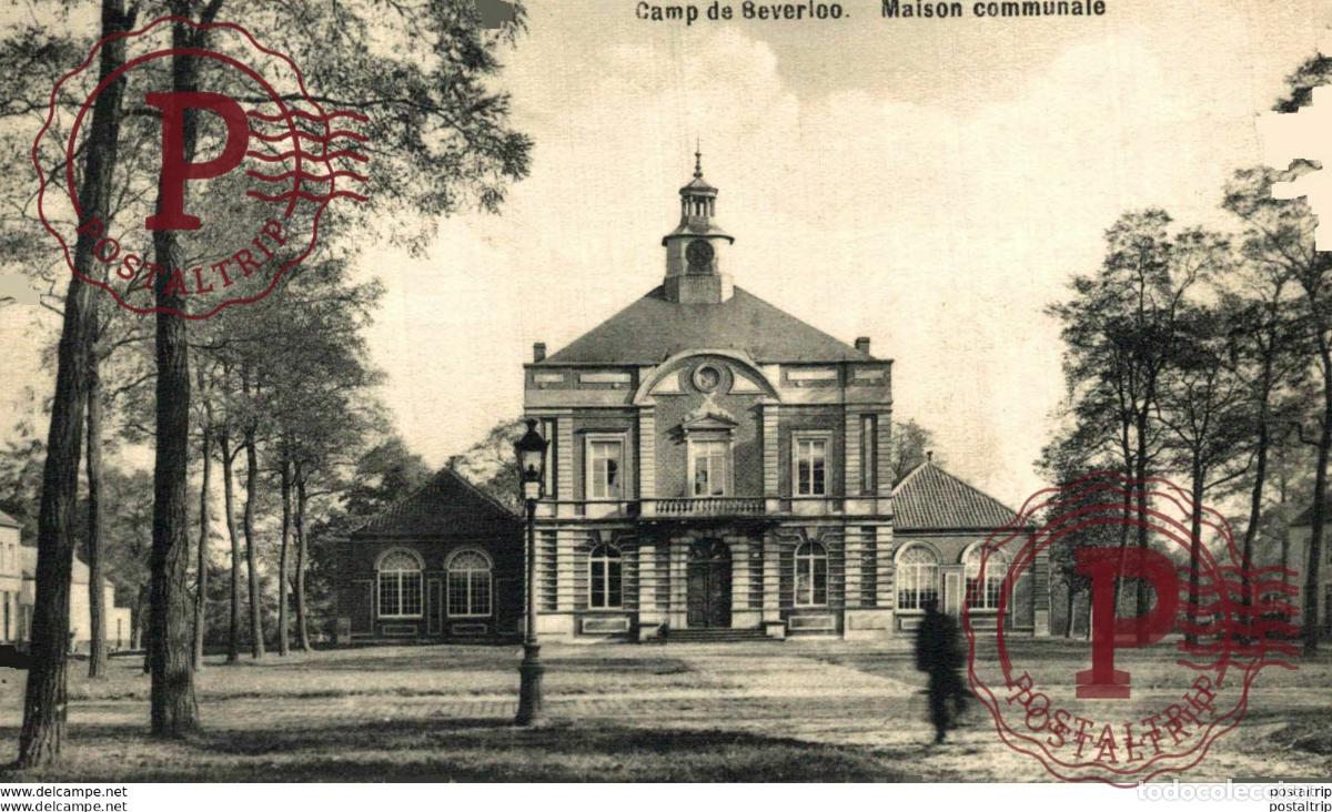 Postales: MAISON COMMUNALE - Camp de BEVERLOO KAMP LEOPOLDSBURG BOURG LEOPOLD WWICOLLECTION