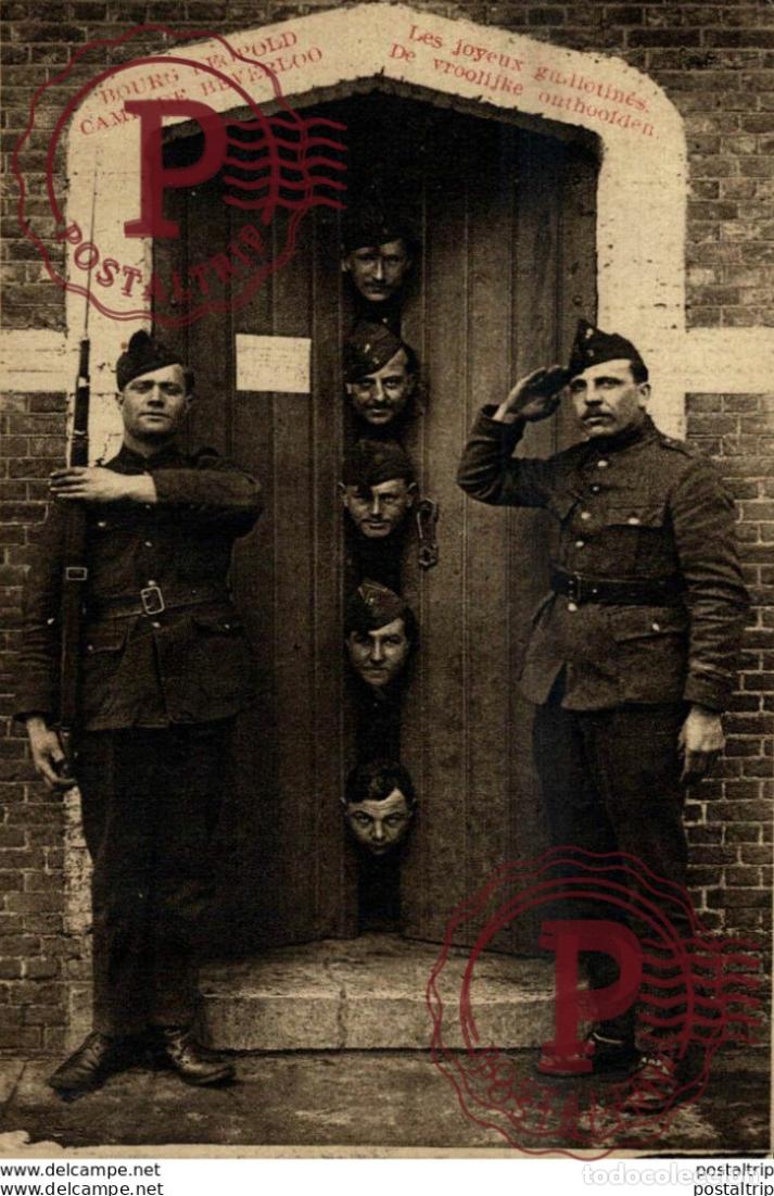 Cartes Postales: LES JOYEUX GUILLOTINES - Camp de BEVERLOO KAMP LEOPOLDSBURG BOURG LEOPOLD WWICOLLECTION