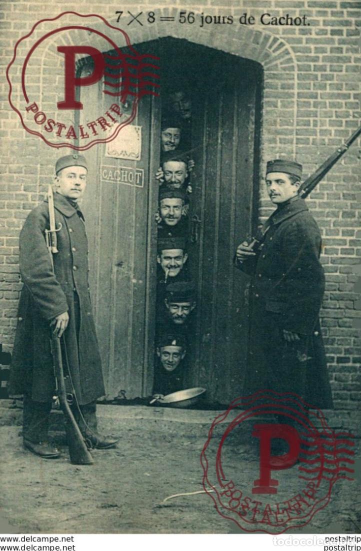 Cartes Postales: 7 X 8 =56 JOURS DE CACHOT - Camp de BEVERLOO KAMP LEOPOLDSBURG BOURG LEOPOLD WWICOLLECTION