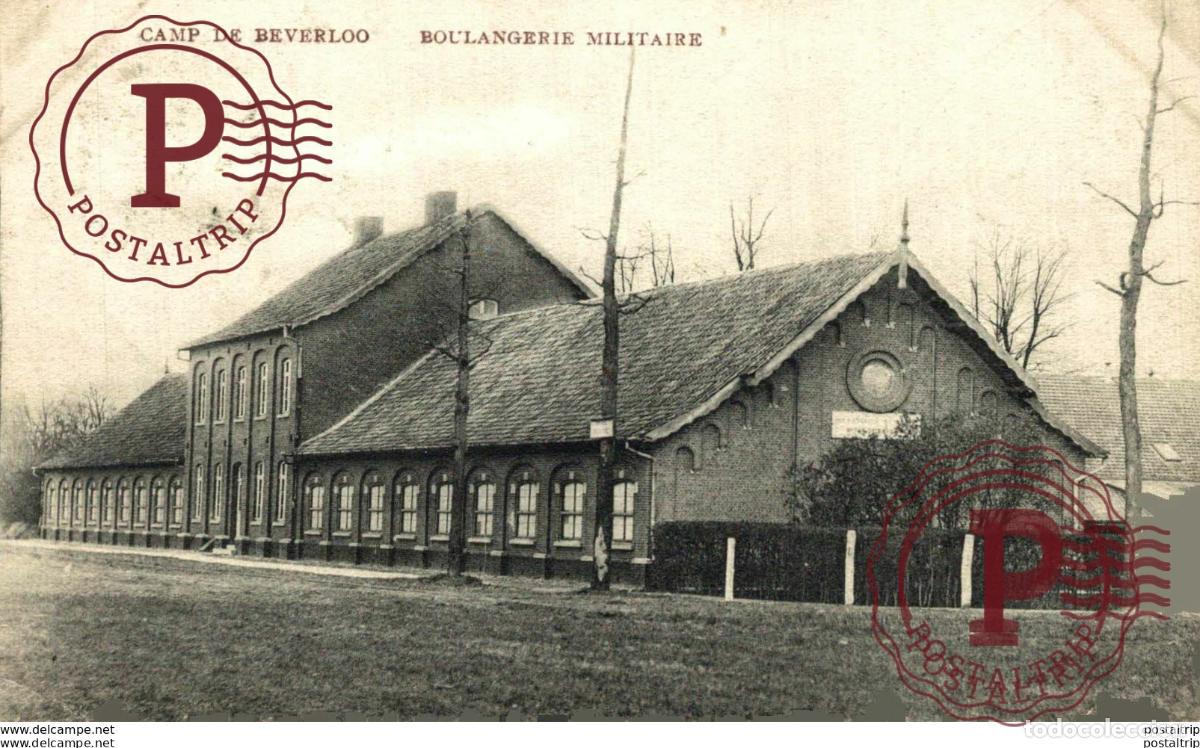 Cartoline: BOULANGERIE MILITAIRE. CAMP DE BEVERLOO KAMP LEOPOLDSBURG BOURG LEOPOLD WWICOLLECTION