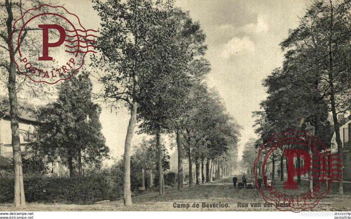 Cartes Postales: RUE VAN DER HELST. CAMP DE BEVERLOO KAMP LEOPOLDSBURG BOURG LEOPOLD WWICOLLECTION