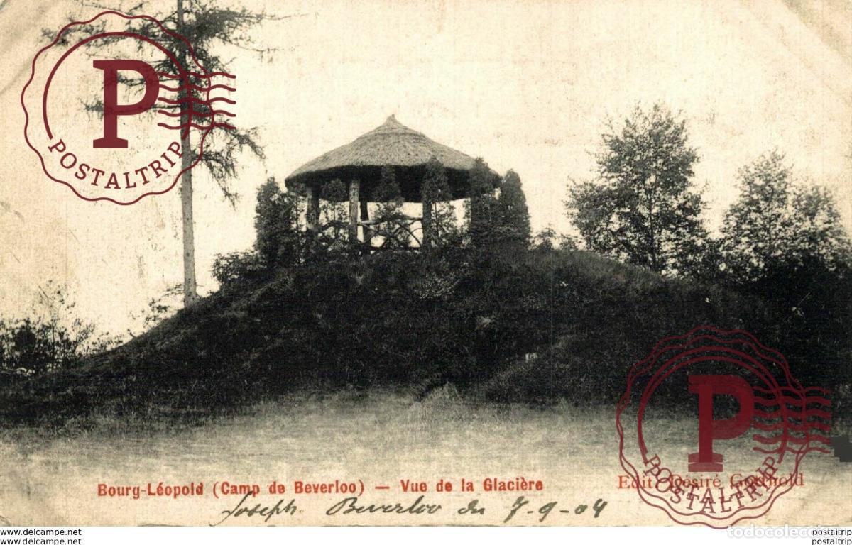 Postales: VUE DE LA GLACI&Egrave;RE. CAMP DE BEVERLOO KAMP LEOPOLDSBURG BOURG LEOPOLD WWICOLLECTION