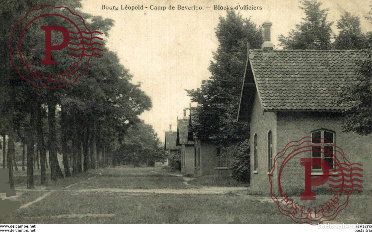 Postais: BLOCKS DOFFICIERS. CAMP DE BEVERLOO KAMP LEOPOLDSBURG BOURG LEOPOLD WWICOLLECTION